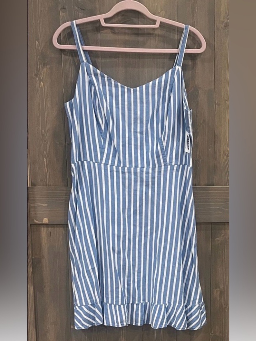 ⭐️Old Navy Striped Blue and White Shirt